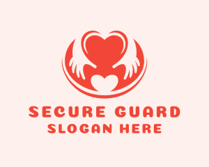 Social Welfare - Heart Care Foundation logo design