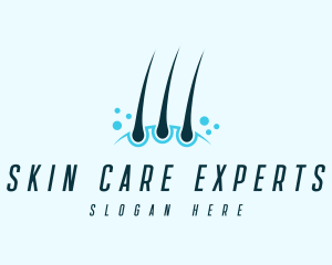 Skin Hair Follicle logo design