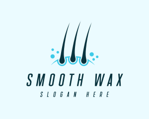 Skin Hair Follicle logo design