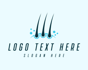 Hygiene - Skincare Hair Follicle logo design