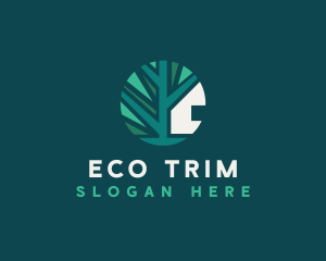 Eco Tree House logo design