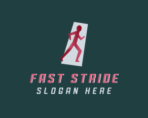 Running - Running Athletic Varsity logo design