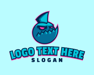Mascot - Angry Mascot Player logo design