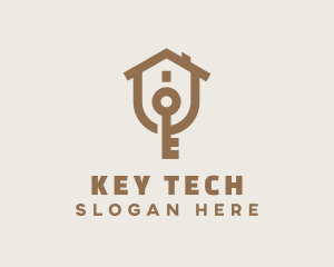 Key House Realtor logo design