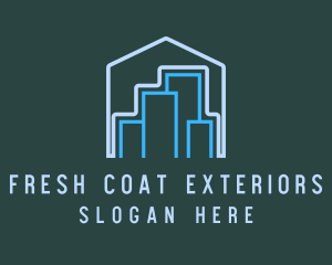 Exterior - City Builder Construction logo design