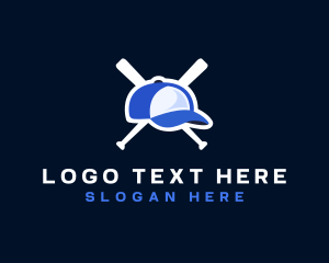 League - Baseball Cap Clothing logo design