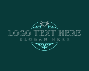 Jewel - Gemstone Jewelry Business logo design