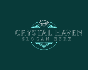  Gemstone Jewelry Business logo design