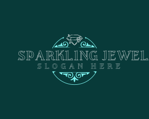  Gemstone Jewelry Business logo design