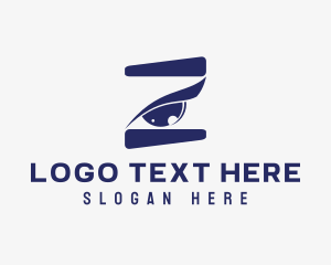 Visual - Optical Vision Letter Z logo design