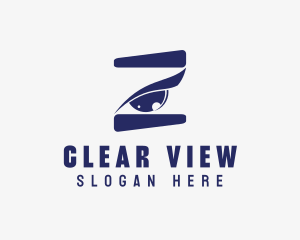 Vision - Optical Vision Letter Z logo design