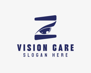 Optometrist - Optical Vision Letter Z logo design