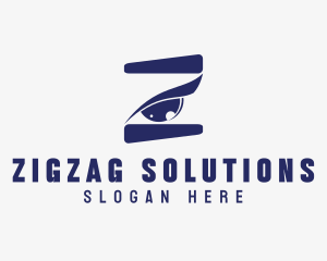 Optical Vision Letter Z  logo design