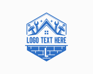 Handyman - Brick Handyman Contractor logo design