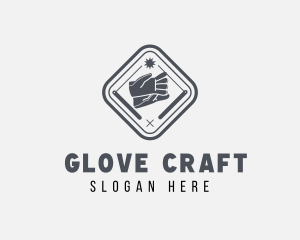 Gloves - Steel Welding Gloves logo design