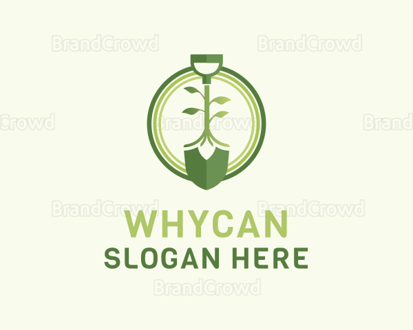Eco Planting Shovel Logo