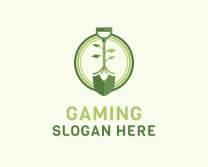 Eco Planting Shovel Logo