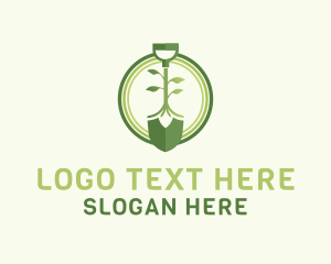 Eco Planting Shovel Logo