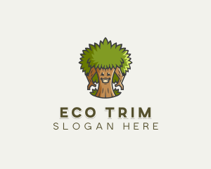 Eco Garden Planting logo design