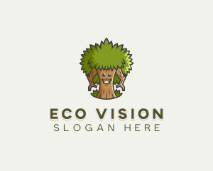 Eco Garden Planting logo design