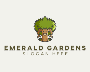 Eco Garden Planting logo design