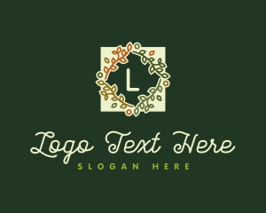 Vine Pattern Frame  Logo