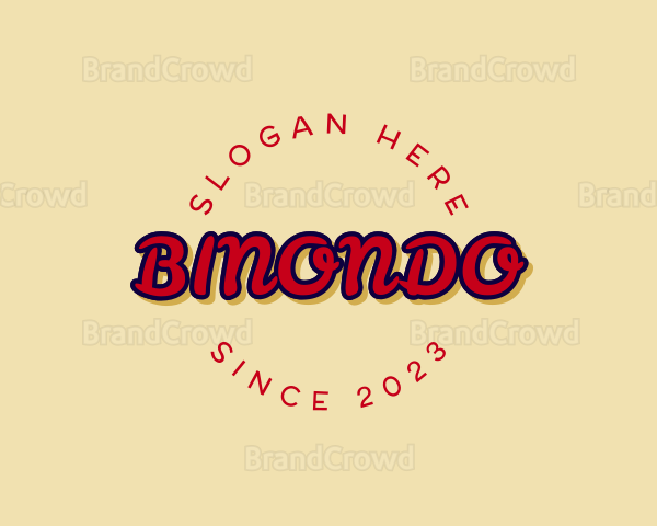 Handwritten Shadow Brand Logo