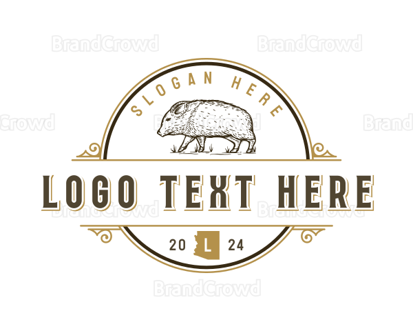 Javelina Boar Arizona Logo