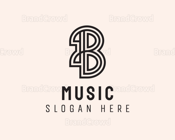 Letter B Boutique Logo