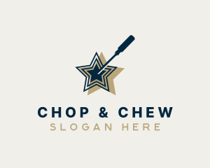 Star - Screwdriver Tool Repair logo design