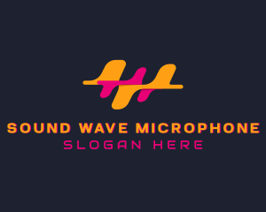 Sound Waves Technology logo design