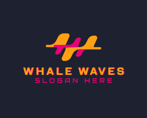 Sound Waves Technology logo design