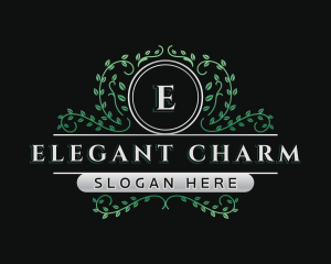 Elegant Vine Boutique logo design