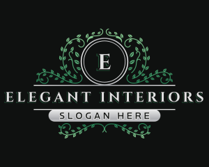 Elegant Vine Boutique logo design