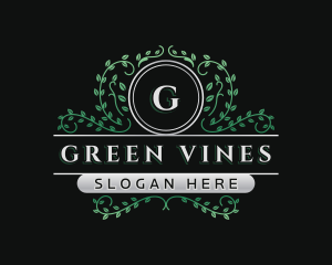 Elegant Vine Boutique logo design