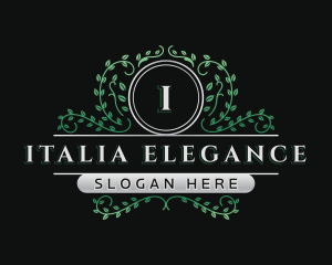 Elegant Vine Boutique logo design