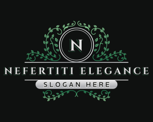 Elegant Vine Boutique logo design