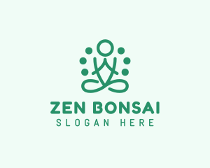 Zen Meditation Wellness Spa logo design