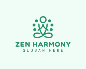 Zen Meditation Wellness Spa logo design