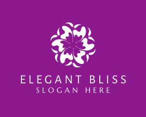 Massage Floral Meditation Logo