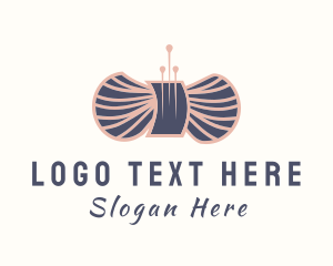 Wool Yarn Needle Logo