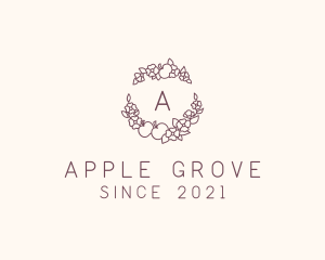 Apple Leaf Decoration  logo design