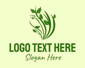 Green Organic Cosmetic  Logo