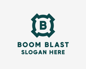 Industrial Shield Enterprise logo design