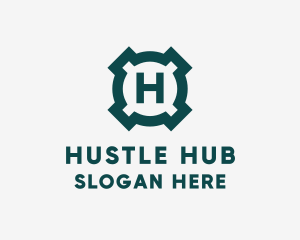 Industrial Shield Enterprise logo design