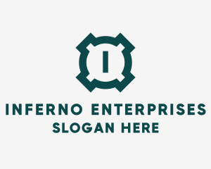 Industrial Shield Enterprise logo design