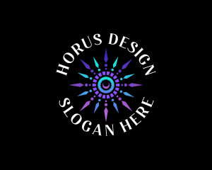 Horus - Witch Boho Moon logo design