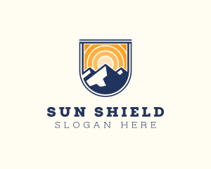 Summit Mountain Hike logo design