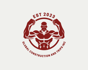 Fitness Muscle Training  Logo