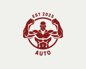 Fitness Muscle Training  Logo